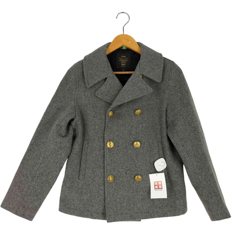 フィデリティー FIDELITY USA製 PEACOAT 金ボタン ウール ピーコート メンズ import:M