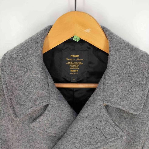 フィデリティー FIDELITY USA製 PEACOAT 金ボタン ウール ピーコート メンズ import:M