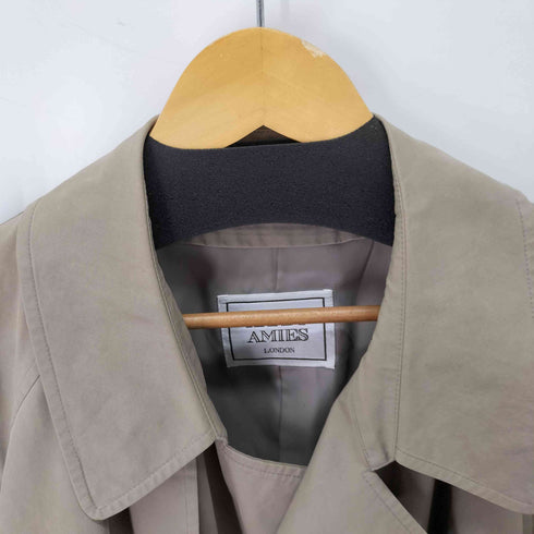 ハーディエイミス HARDY AMIES コットンポリ ベルト付 トレンチコート メンズ 96 A6