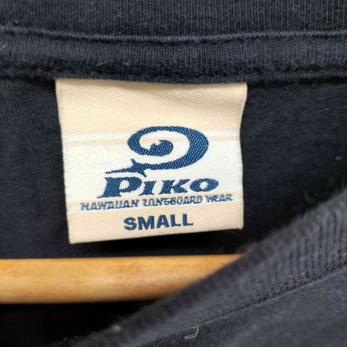 ピコ PIKO Y2K ラメプリントロングスリーブTシャツ メンズ JPN:S