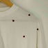 ジャバ JaVa 袖ネーム付きミニハート総刺繍Tシャツ レディース JPN:S