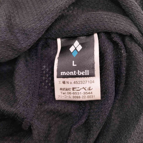 モンベル mont bell トレッキング ヘルメット ジオライン クールメッシュ インナーキャップ メンズ L