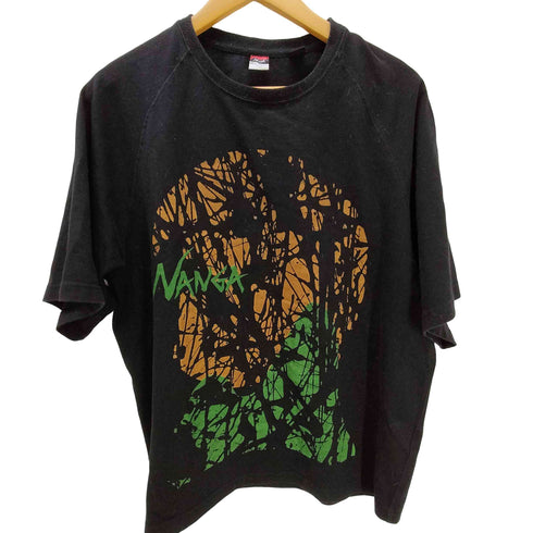 ナンガ NANGA エコハイブリッド シャイニングスルー ルーズフィット Tシャツ メンズ FREE