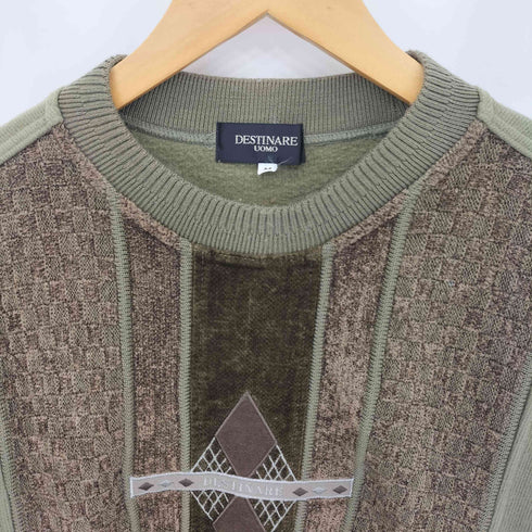 DESTINARE UOMO 90s 立体編み ニット セーター メンズ import:M