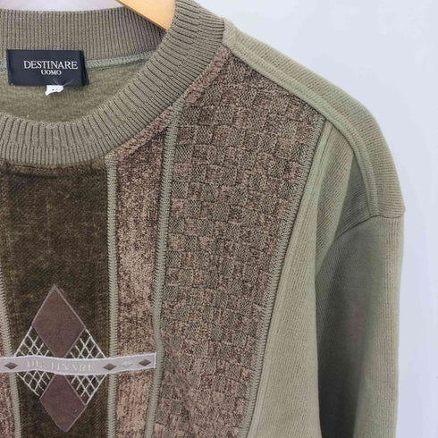 DESTINARE UOMO 90s 立体編み ニット セーター メンズ import:M