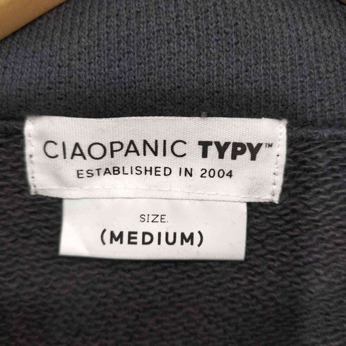 チャオパニックティピー CIAOPANIC TYPY プレミアム裏毛スウェットポロ メンズ JPN:M