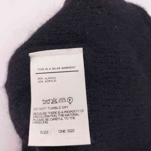 サイラス SILAS アルパカ混 ビーニー メンズ