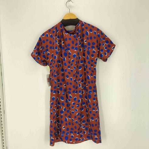 トミーヒルフィガー TOMMY HILFIGER 総柄S/Sサテンカーディガン レディース JPN:M