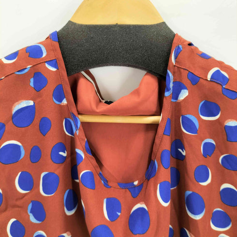 トミーヒルフィガー TOMMY HILFIGER 総柄S/Sサテンカーディガン レディース JPN:M