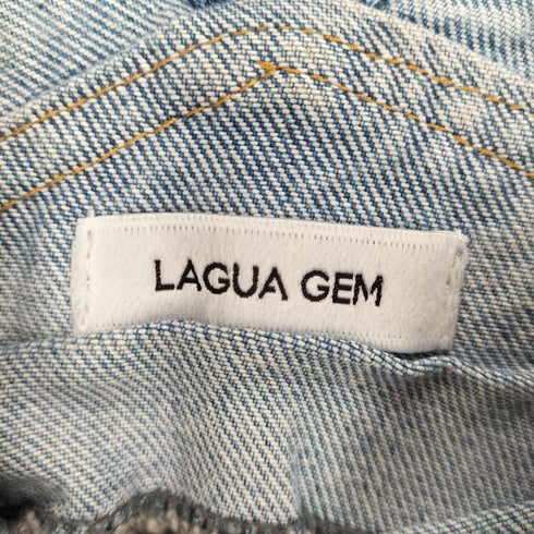 ラグアジェム LAGUA GEM BLEUET DENIM OVERALLS レディース M