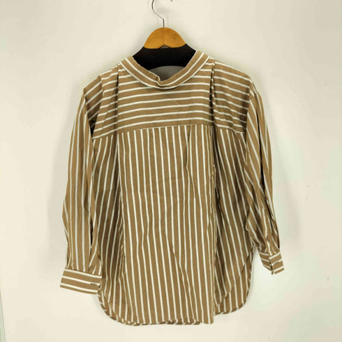 エンフォルド ENFOLD スキッパーストライプシャツ レディース JPN:38