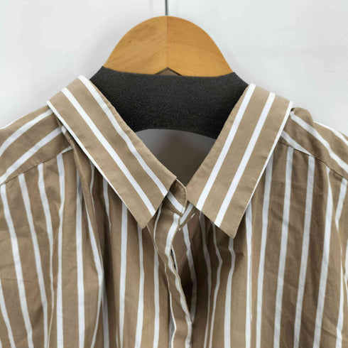 エンフォルド ENFOLD スキッパーストライプシャツ レディース JPN:38