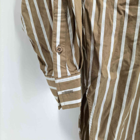 エンフォルド ENFOLD スキッパーストライプシャツ レディース JPN:38