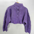 リリーブラウン Lily Brown 22AW ショート丈 ケーブル ニット レディース ONE SIZE
