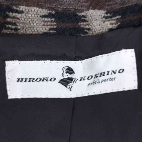 ヒロココシノ HIROKO KOSHINO ツイード ジャケット メンズ 6