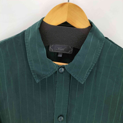 キス KITH 25SS CREST LOGO BOXY COLLARED OVERSHIRT メンズ JPN:L