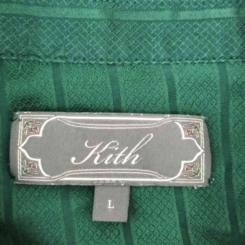 キス KITH 25SS CREST LOGO BOXY COLLARED OVERSHIRT メンズ JPN:L