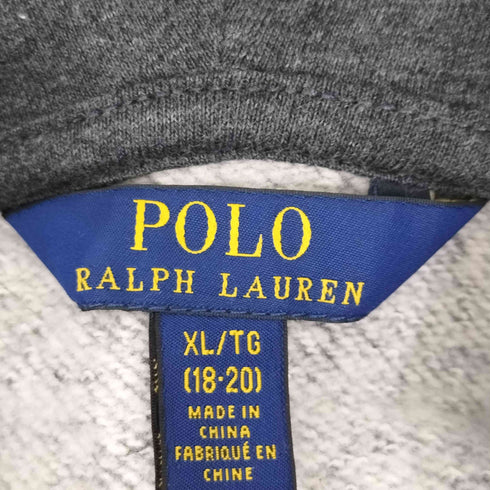 ポロラルフローレン POLO RALPH LAUREN ロゴ刺繍 ジップパーカー レディース JPN:XL