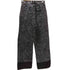 エモダ EMODA 23AW 2トーン ルーズ ハイウエスト ジーンズ デニム パンツ レディース JPN:M