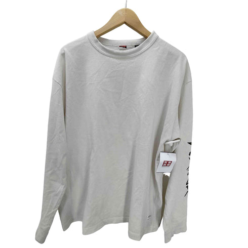 ナンガ NANGA ECO HYBRID NANGA LOGO L/S エコ ハイブリッド ロゴ Tシャツ メンズ JPN:XL