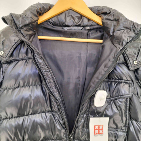 ユニクロ UNIQLO フェイクファー フード ダウン ジャケット メンズ JPN:M