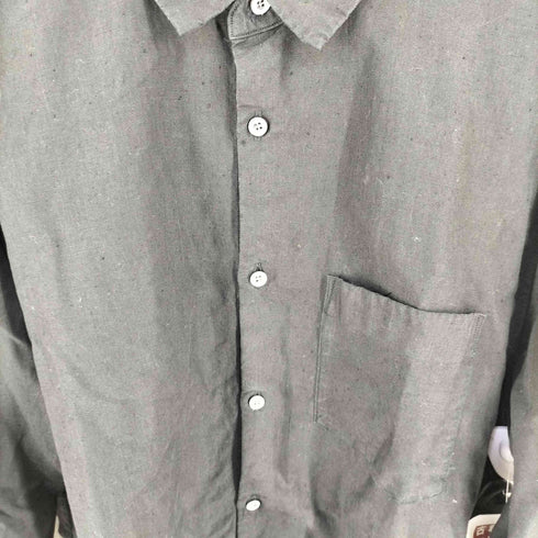 ネストローブコンフェクト nest Robe CONFECT ハイカウントリネンレギュラーカラーシャツ メンズ JPN:4