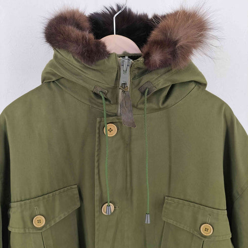 YKK エルボーパッチ モッズコート メンズ 52