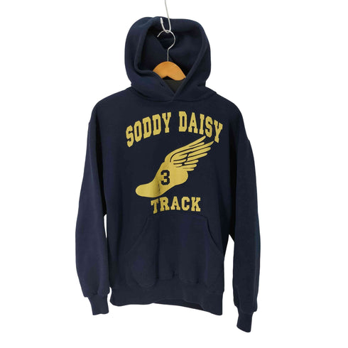 ラッセルアスレチック RUSSELL ATHLETIC メキシコ製 SODDY DAISY TRACK ウイングフッド プリントロゴ パーカー メンズ import:M