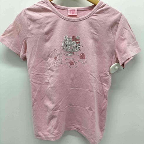 Vivitix Style Y2K ラインストーン キャラクターデザイン Tシャツ レディース JPN:L