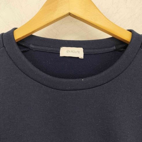 アンルート EN ROUTE レイヤード ポリエステル クルーネック メンズ 2