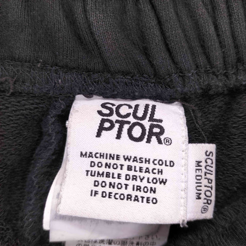 スカルプター SCULPTOR 発泡プリントスウェットパンツ メンズ M