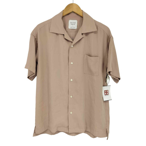 ユナイテッドトウキョウ UNITED TOKYO サテンオープンカラーシャツ メンズ JPN:1