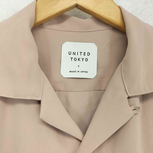 ユナイテッドトウキョウ UNITED TOKYO サテンオープンカラーシャツ メンズ JPN:1