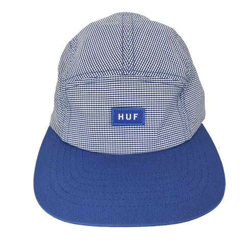 ハフ HUF MICRO GINGHAM BOX LOGO VOLLEY CAMPCAP CLOVER メンズ