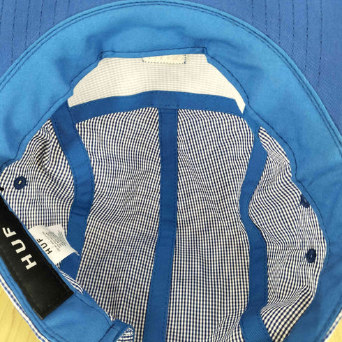 ハフ HUF MICRO GINGHAM BOX LOGO VOLLEY CAMPCAP CLOVER メンズ