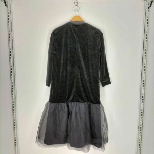 アナトリエ anatelier ベロアチュールワンピース レディース JPN:38