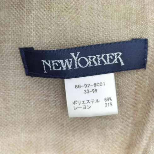 ニューヨーカー NEWYORKER レーヨンスストール メンズ