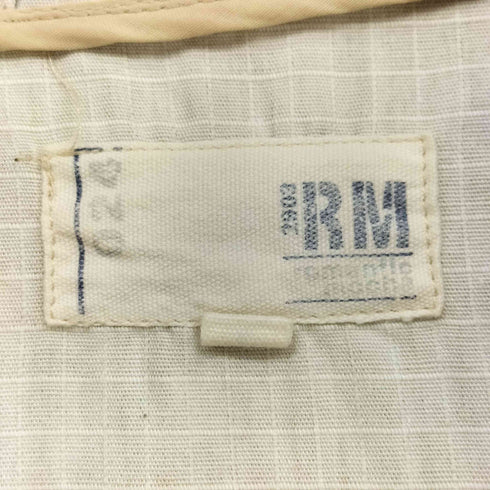 00S RM ミリタリー ジップアップ ジャケット メンズ JPN:L