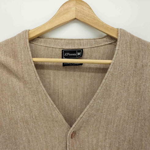 ジェーシーペニー JC Penney 70S USA製 アクリル ニット カーディガン メンズ import:M