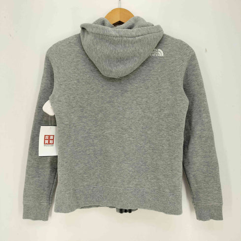 ザノースフェイス THE NORTH FACE ロゴ刺繍 裏起毛 ジップアップパーカー レディース import:S