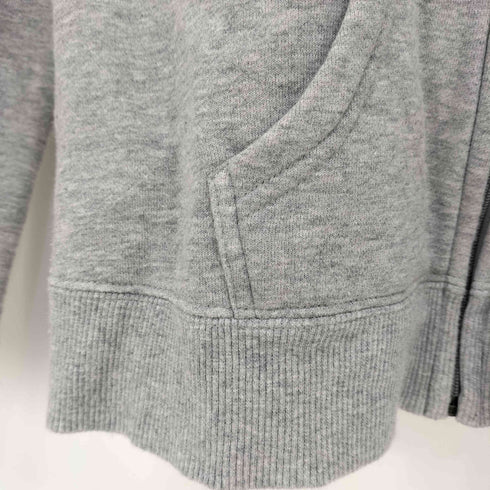 ザノースフェイス THE NORTH FACE ロゴ刺繍 裏起毛 ジップアップパーカー レディース import:S