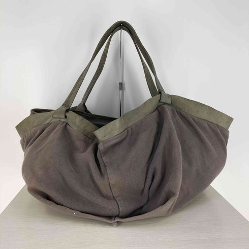 スウェード レザー 切替 鹿の子 ビッグ トートバッグ メンズ