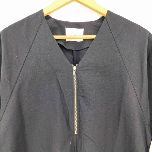 クロシェット Cloche ナイロン ハーフジップ ワンピース レディース JPN:2