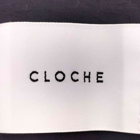 クロシェット Cloche ナイロン ハーフジップ ワンピース レディース JPN:2