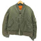 アルファインダストリーズ ALPHA INDUSTRIES 80-90S USA製 MA-1 ミリタリー ボンバー ジャケット メンズ import:XL