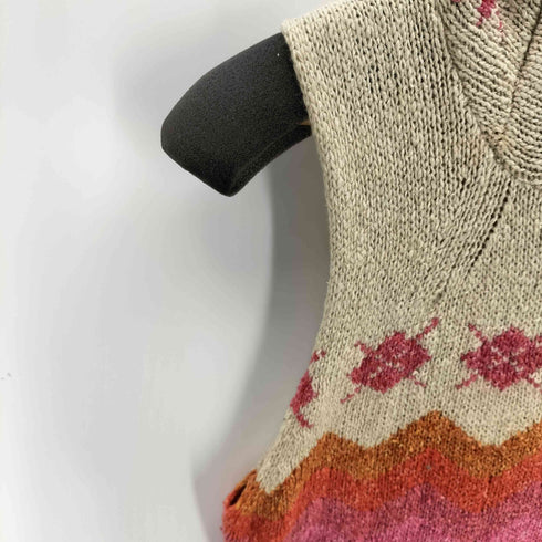 ヒステリックグラマー HYSTERIC GLAMOUR 00s グラデーションノースリーブニットパーカー レディース FREE