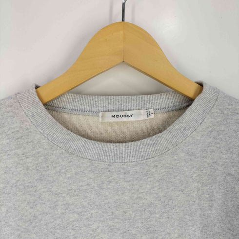 マウジー moussy OPEN SLEEVE スウェット レディース FREE