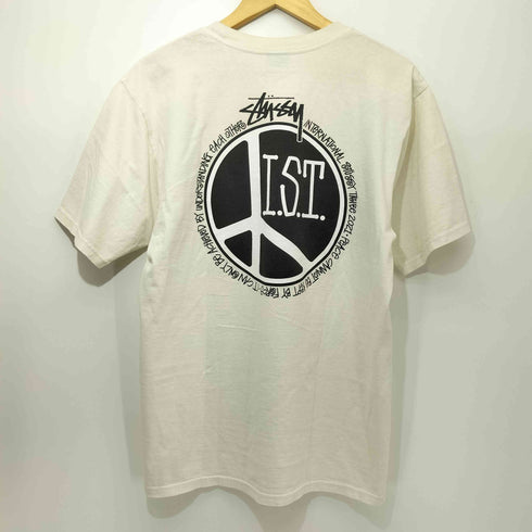 ステューシー Stussy S/S 両面ロゴプリントTシャツ メンズ import:M
