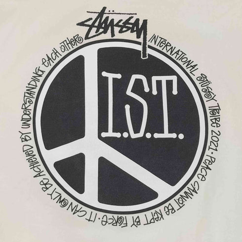 ステューシー Stussy S/S 両面ロゴプリントTシャツ メンズ import:M
