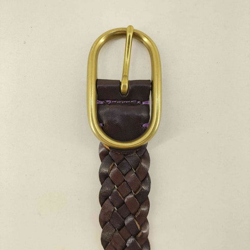 ポールスミス Paul Smith 編み込み レザーベルト メンズ